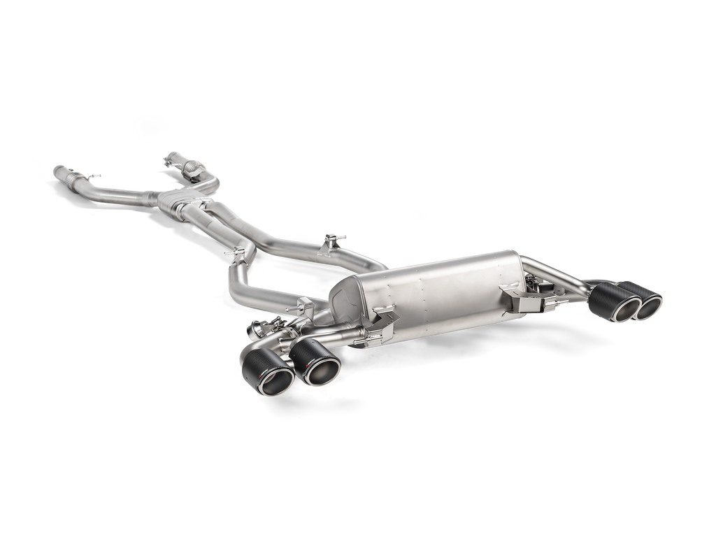 AKRAPOVIC EVOLUTION LINE (TITANIUM) CATBACK EXHAUST (ALFA ROMEO GIULIA QV 2.9L)