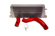 Load image into Gallery viewer, STEPPED CORE ALUMINUM INTERCOOLER CORE UPGRADE WITH INTERCOOLER HOSES (MUSTANG ECOBOOST 2015-2023)