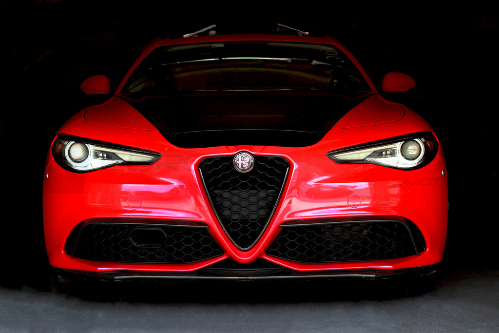 CARBON FIBER CANARDS (ALFA ROMEO GIULIA 2.0L)