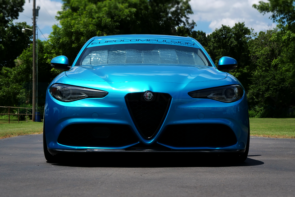 CARBON FIBER FULL FRONT LIP (ALFA ROMEO GIULIA 2.0L SPORT)