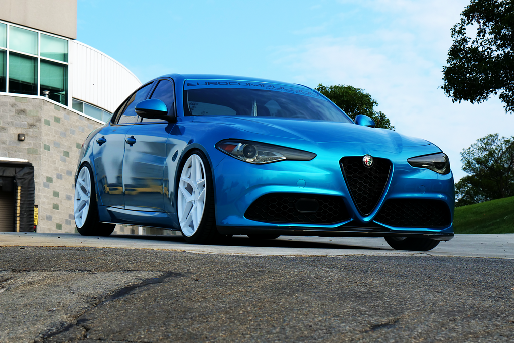 CARBON FIBER FULL FRONT LIP (ALFA ROMEO GIULIA 2.0L SPORT)