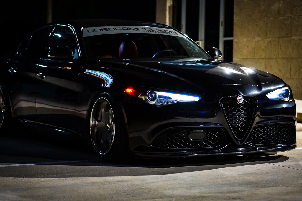 CARBON FIBER FULL FRONT LIP (ALFA ROMEO GIULIA 2.0L SPORT)