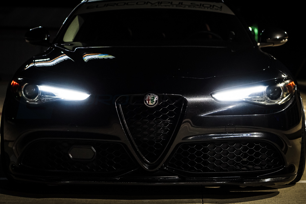 CARBON FIBER FULL FRONT LIP (ALFA ROMEO GIULIA 2.0L SPORT)