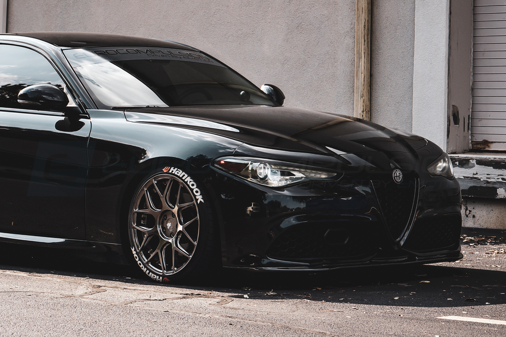 CARBON FIBER FULL FRONT LIP (ALFA ROMEO GIULIA 2.0L SPORT)