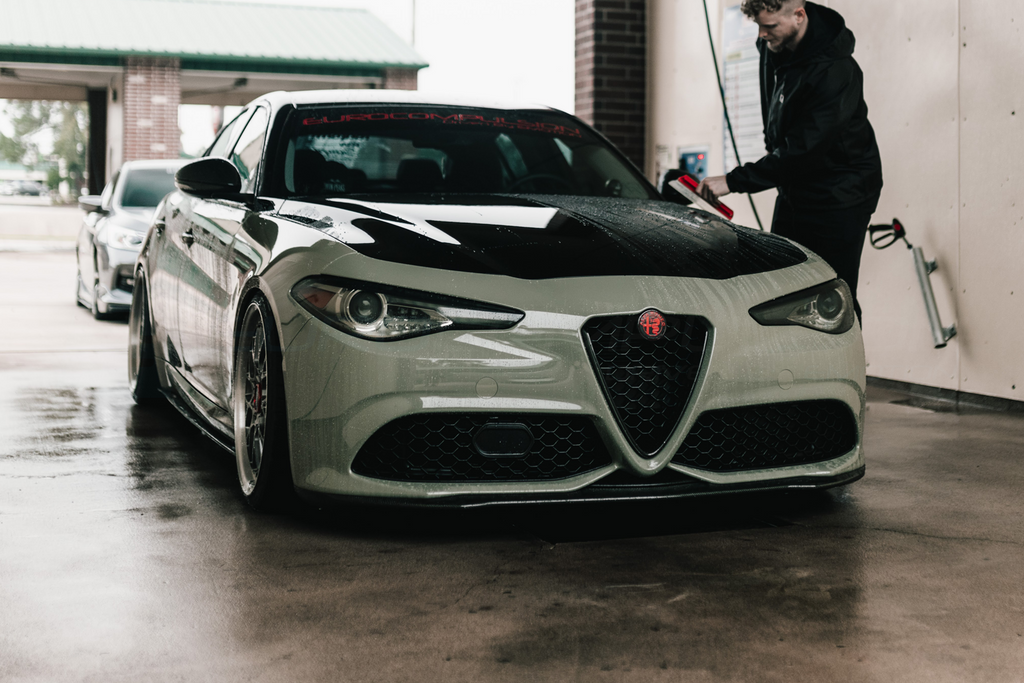 CARBON FIBER FULL FRONT LIP (ALFA ROMEO GIULIA 2.0L SPORT)