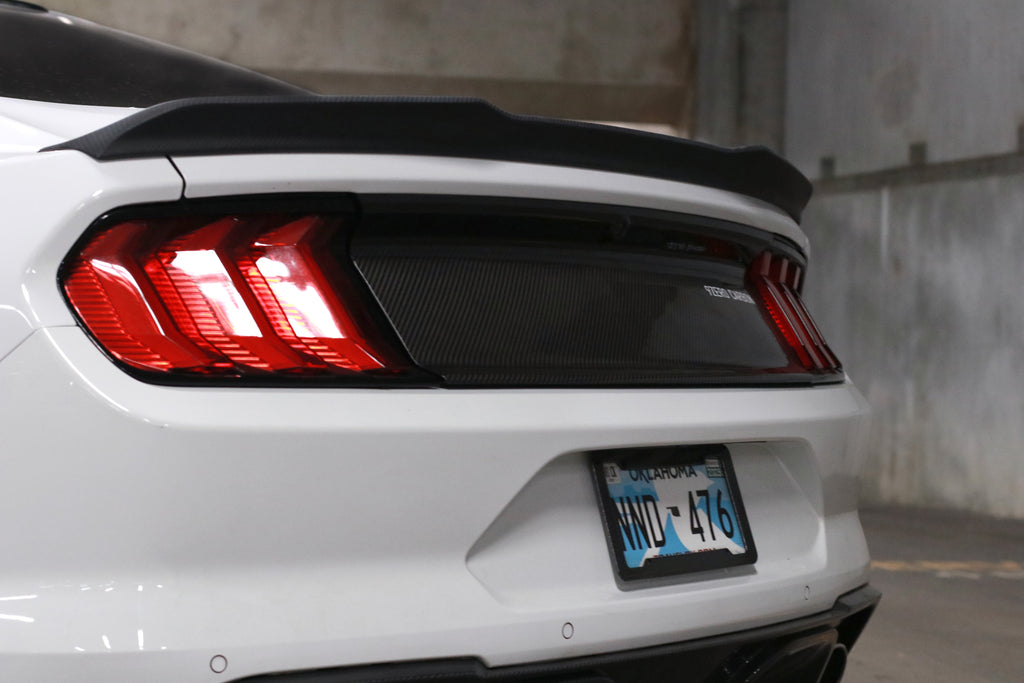 DRY CARBON FIBER SPOILER (FORD MUSTANG ECOBOOST & GT 2018-2023)