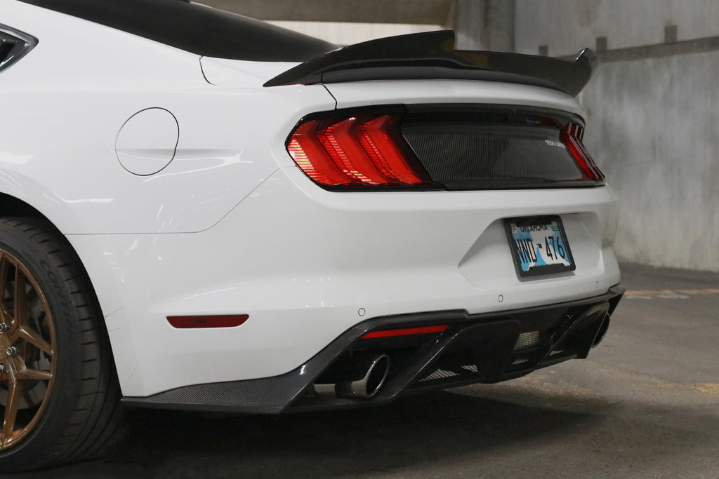 CARBON FIBER SPOILER (S3) (FORD MUSTANG ECOBOOST & GT 2018-2023)