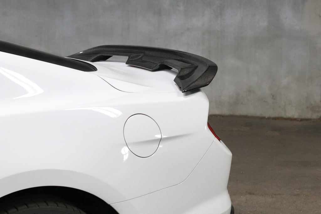 CARBON FIBER SPOILER (S4) (FORD MUSTANG ECOBOOST & GT 2018-2023)