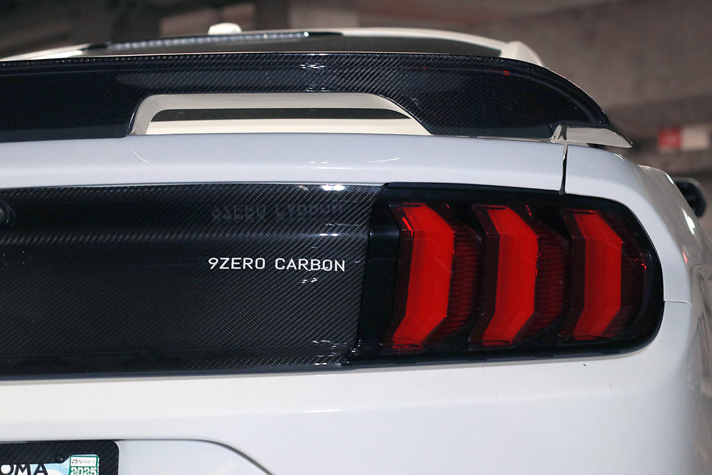 CARBON FIBER SPOILER (S4) (FORD MUSTANG ECOBOOST & GT 2018-2023)