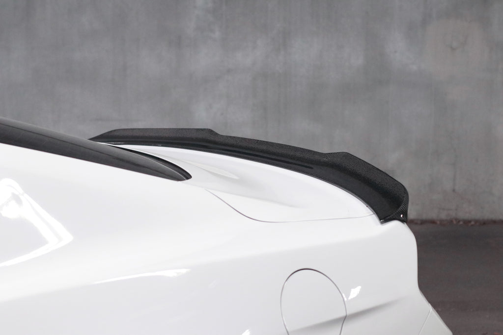 CARBON FIBER SPOILER (S5) (FORD MUSTANG ECOBOOST & GT 2018-2023)