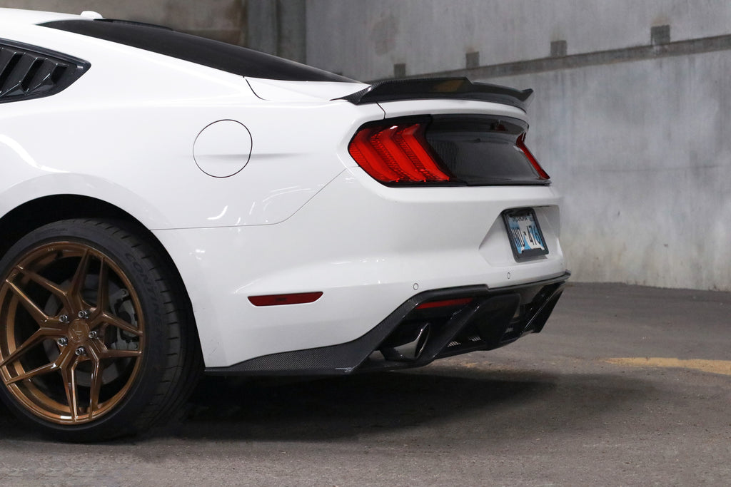 CARBON FIBER SPOILER (S5) (FORD MUSTANG ECOBOOST & GT 2018-2023)