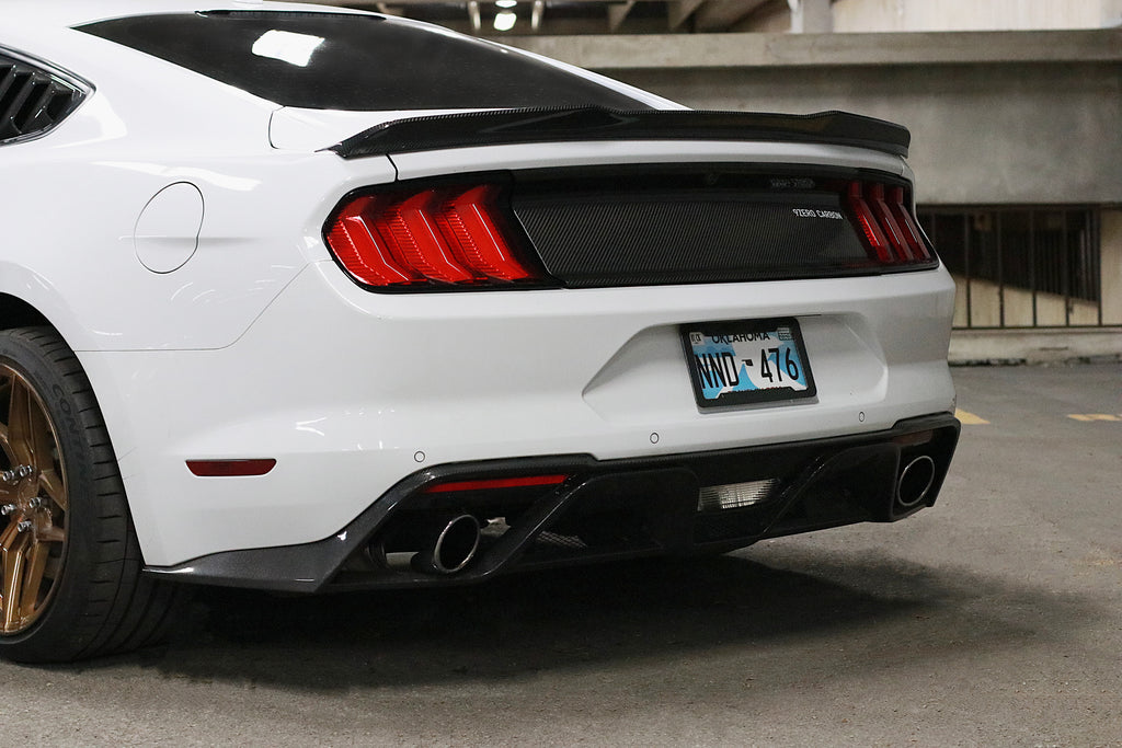 CARBON FIBER SPOILER (S5) (FORD MUSTANG ECOBOOST & GT 2018-2023)