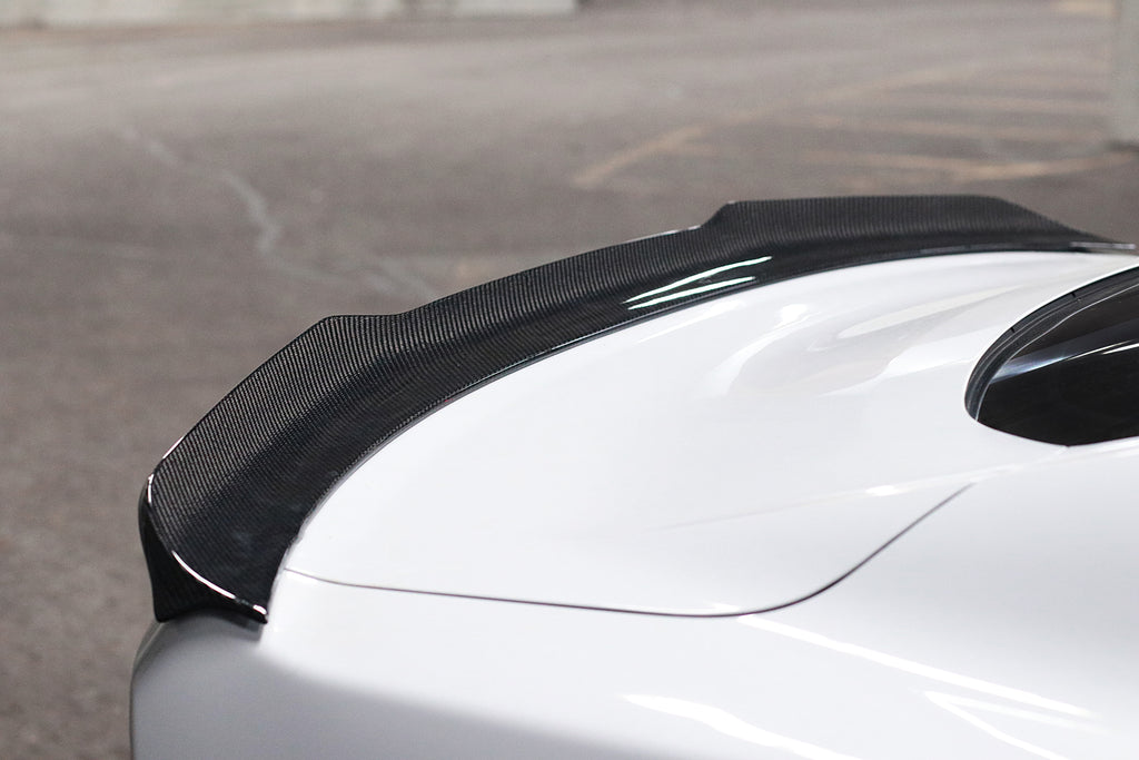 CARBON FIBER SPOILER (S5) (FORD MUSTANG ECOBOOST & GT 2018-2023)