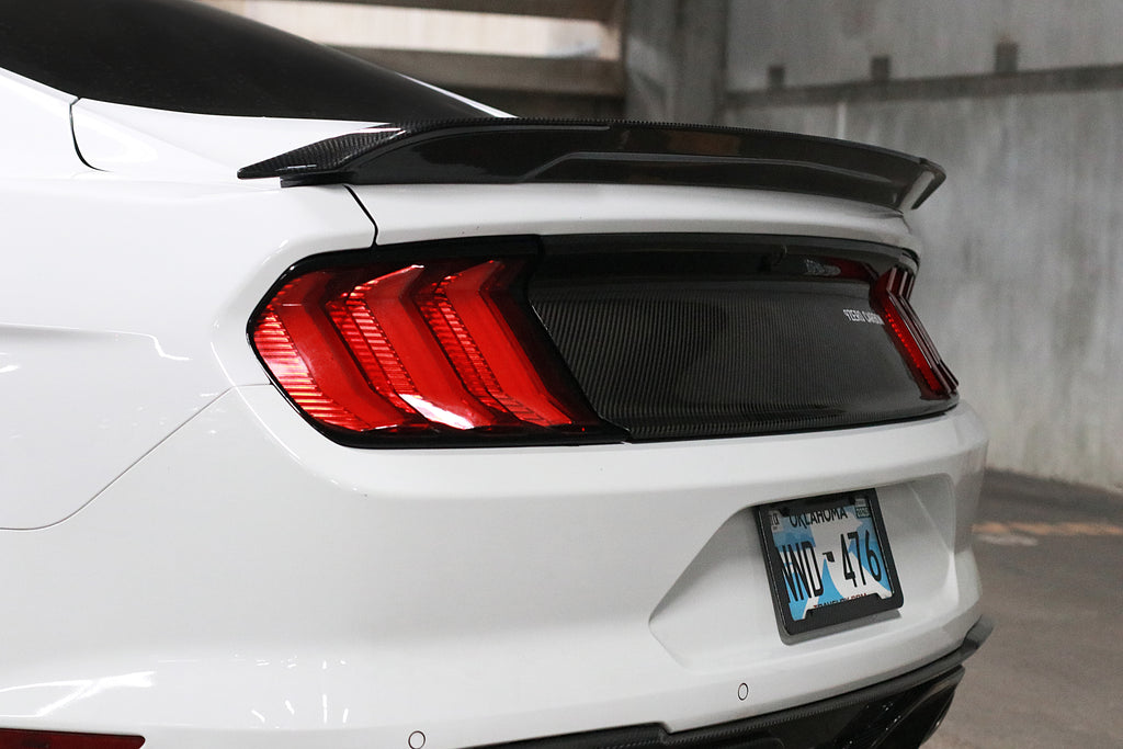 CARBON FIBER SPOILER (S6) (FORD MUSTANG ECOBOOST & GT 2018-2023)