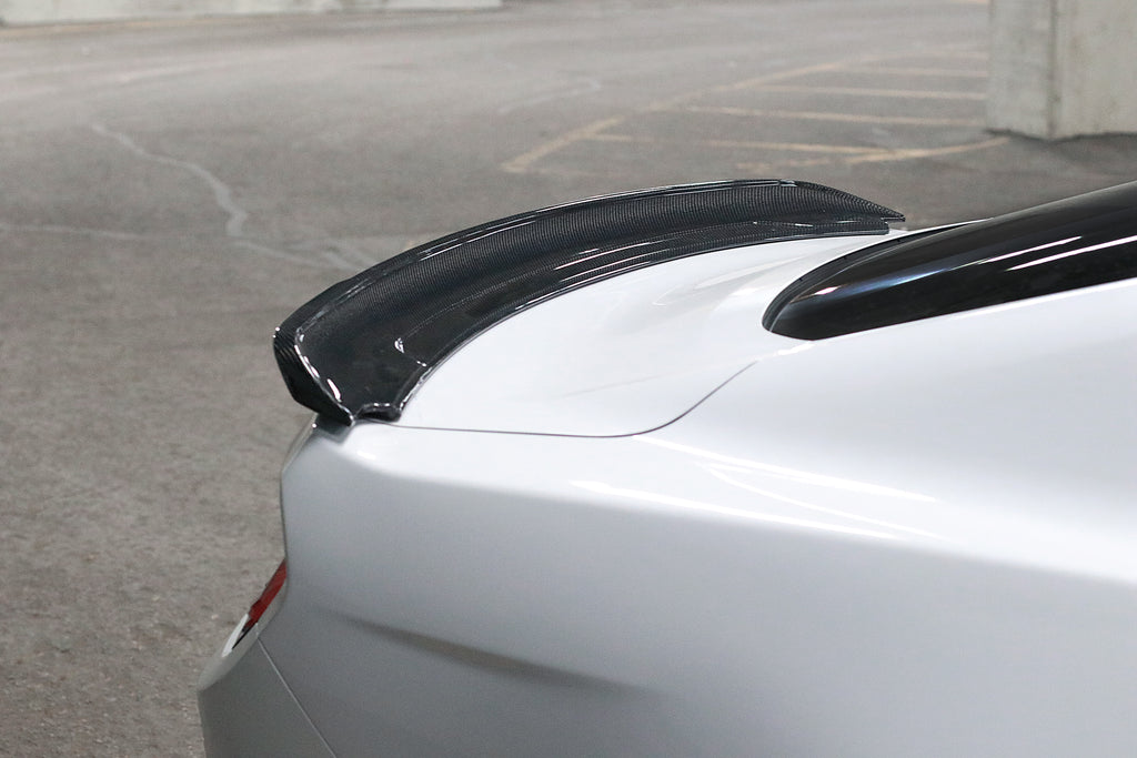 CARBON FIBER SPOILER (S6) (FORD MUSTANG ECOBOOST & GT 2018-2023)