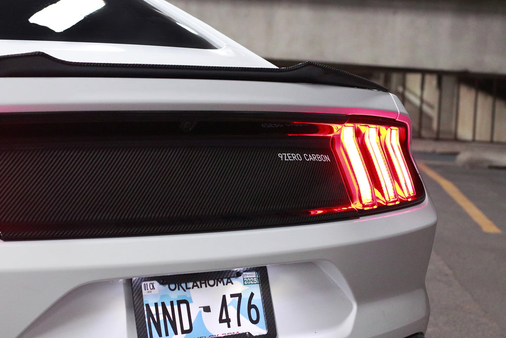 CARBON FIBER SPOILER (S7) (FORD MUSTANG ECOBOOST & GT 2018-2023)