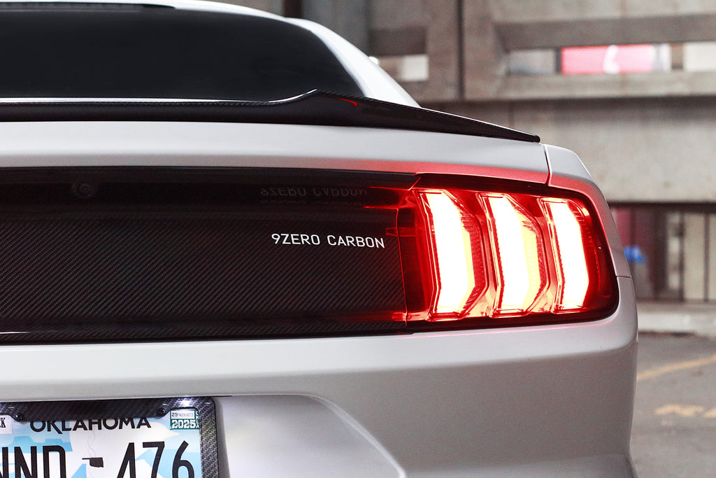 CARBON FIBER SPOILER (S7) (FORD MUSTANG ECOBOOST & GT 2018-2023)