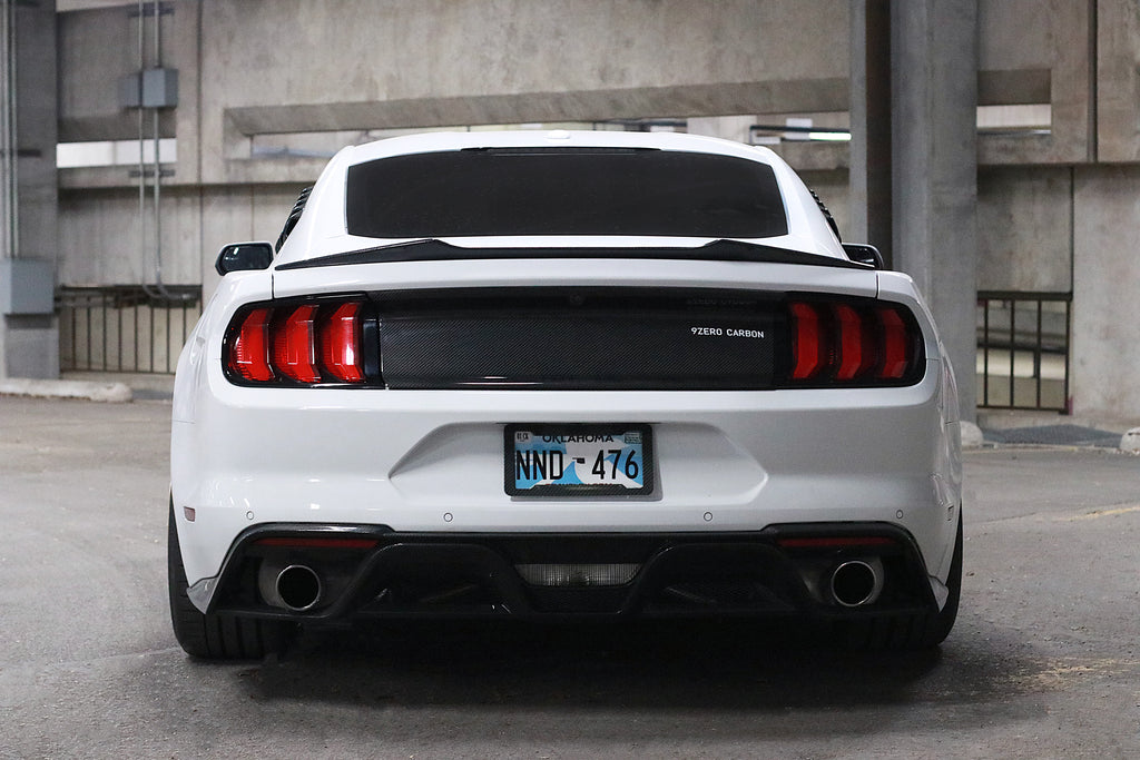 CARBON FIBER SPOILER (S7) (FORD MUSTANG ECOBOOST & GT 2018-2023)