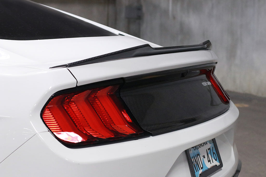 CARBON FIBER SPOILER (S7) (FORD MUSTANG ECOBOOST & GT 2018-2023)