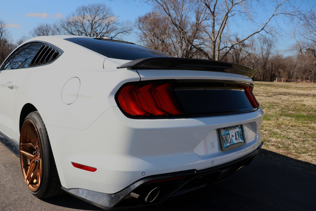 CARBON FIBER SPOILER (S6) (FORD MUSTANG ECOBOOST & GT 2018-2023)