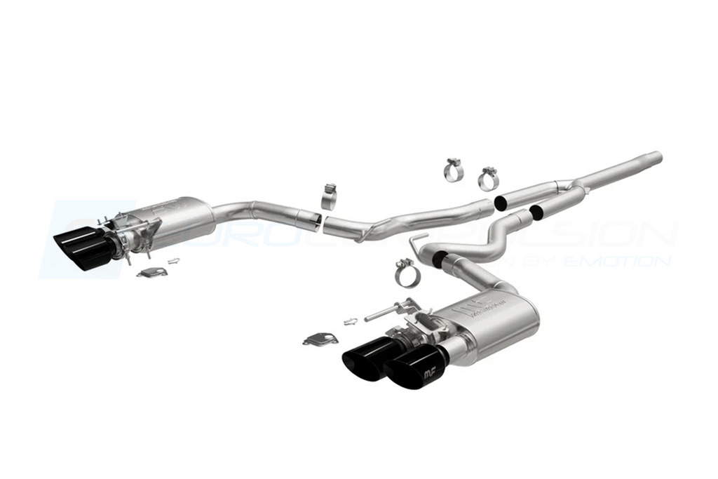 COMPETITION CAT-BACK EXHAUST SYSTEM (2024+ ECOBOOST MUSTANG)