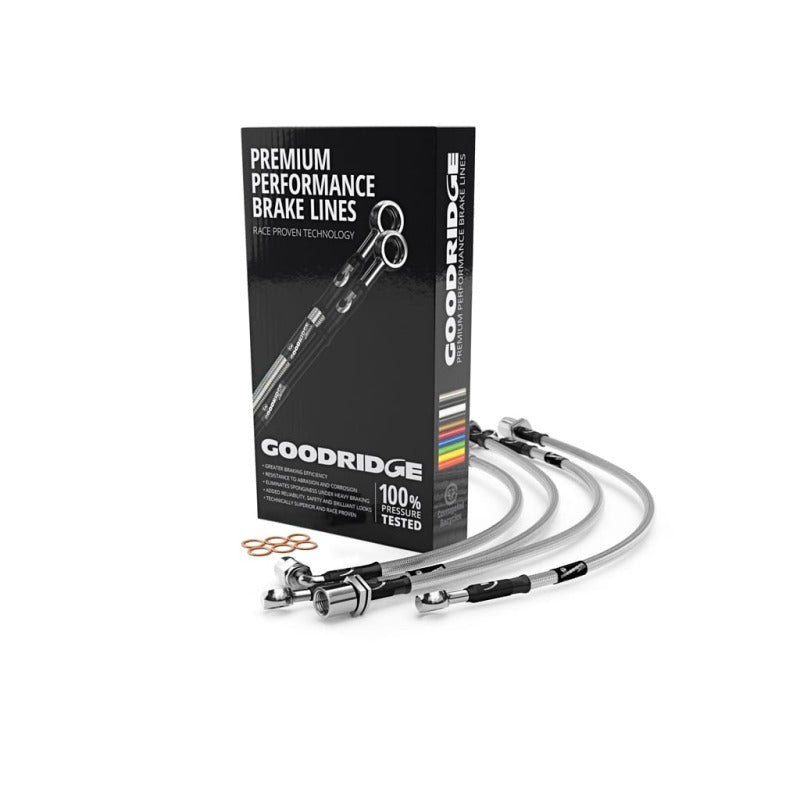 GOODRIDGE STAINLESS STEEL BRAKE LINES (ALFA ROMEO 4C)