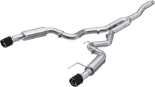 Load image into Gallery viewer, MBRP 3 INCH T304 CAT BACK EXHAUST WITH CARBON FIBER TIPS (ECOBOOST MUSTANG 2015-2023)
