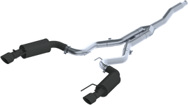 MBRP 3 INCH BLACK COATED CAT BACK EXHAUST (ECOBOOST MUSTANG 2015-2023)