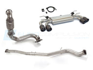 TURBO-BACK OR CROSSPIPE-BACK SYSTEMS (FIAT 124 ABARTH)