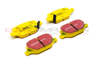 EBC YELLOW REAR BRAKE PADS (FIAT 124 SPIDER/ABARTH)