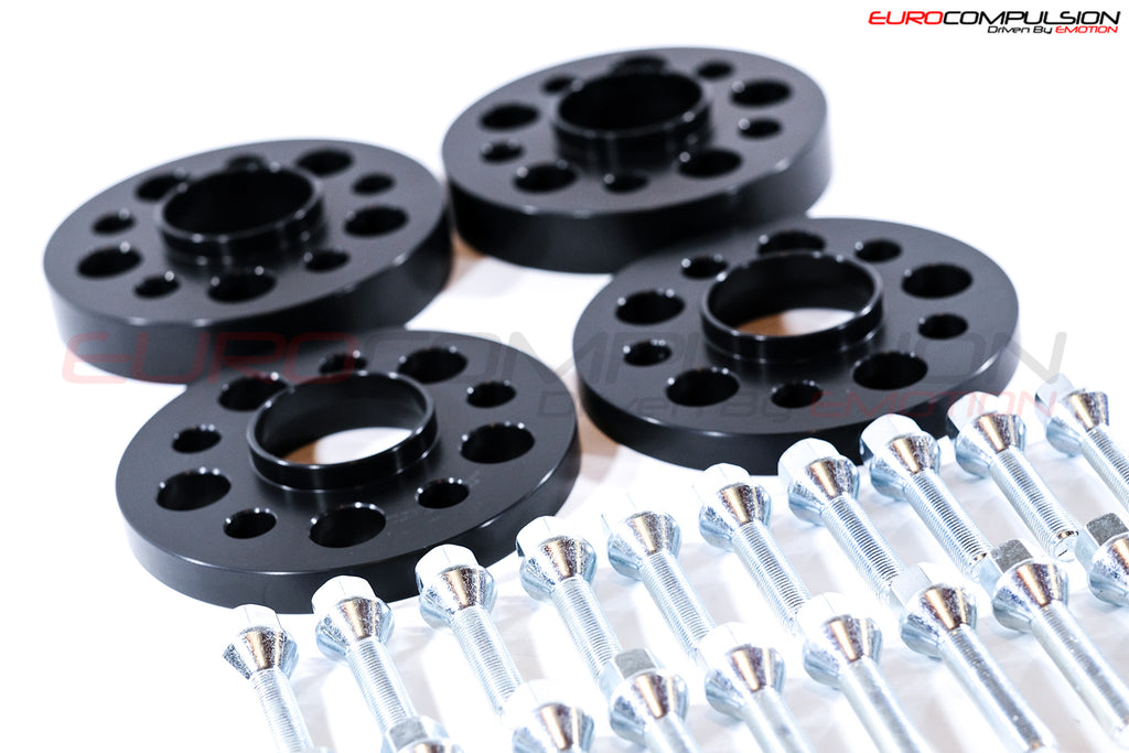 OTIS LA BLACK WHEEL SPACER KIT 15MM/25MM (ALFA 4C) - EUROCOMPULSION