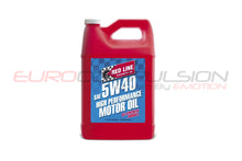 Load image into Gallery viewer, REDLINE FULL SYNTHETIC OIL 5W-40 (4QT JUG)