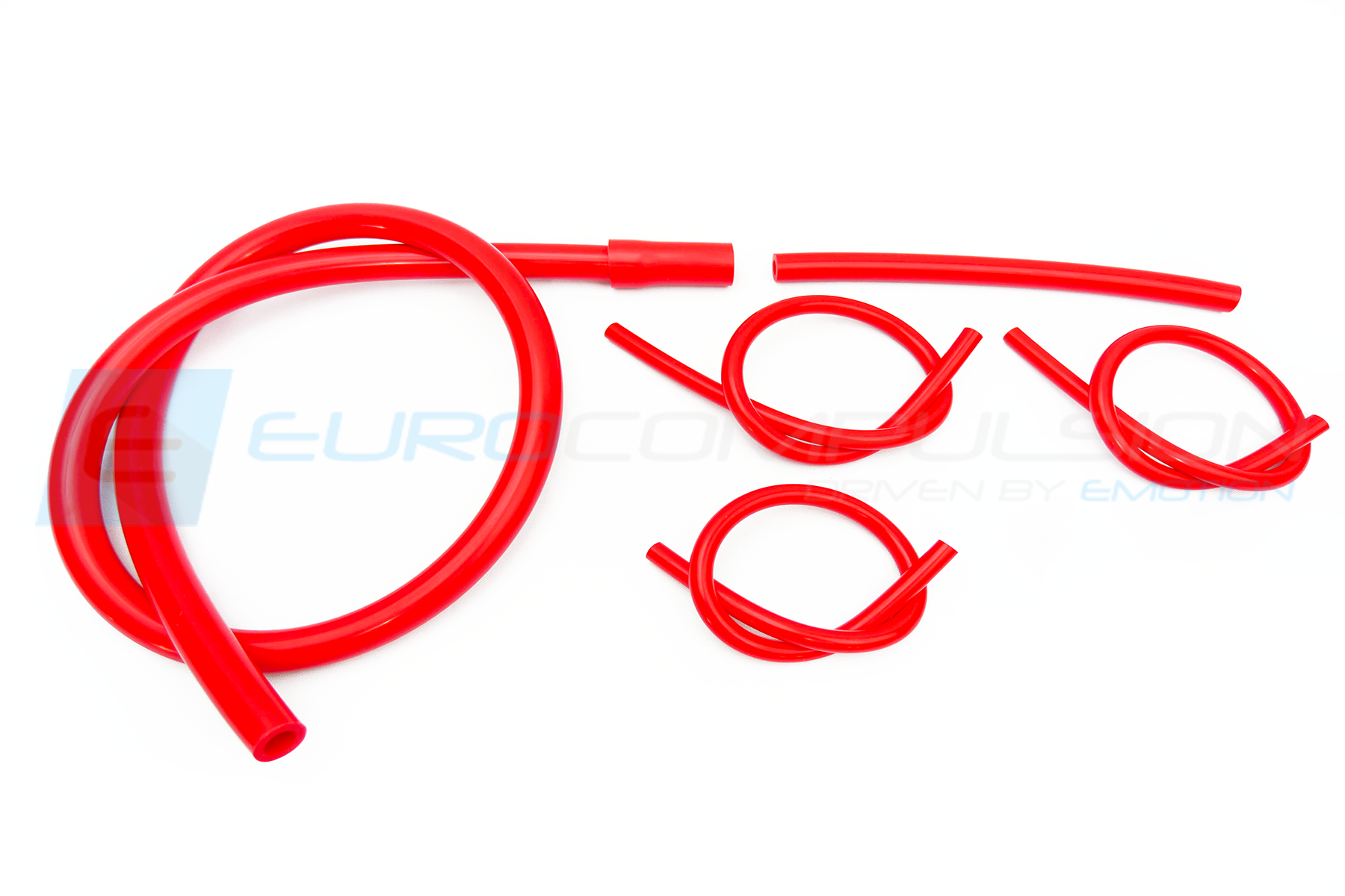 Silicone Vacuum Hose Kit - Red