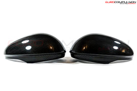GENUINE ALFA ROMEO CARBON FIBER MIRROR CAPS (ALFA ROMEO GIULIA) - EUROCOMPULSION