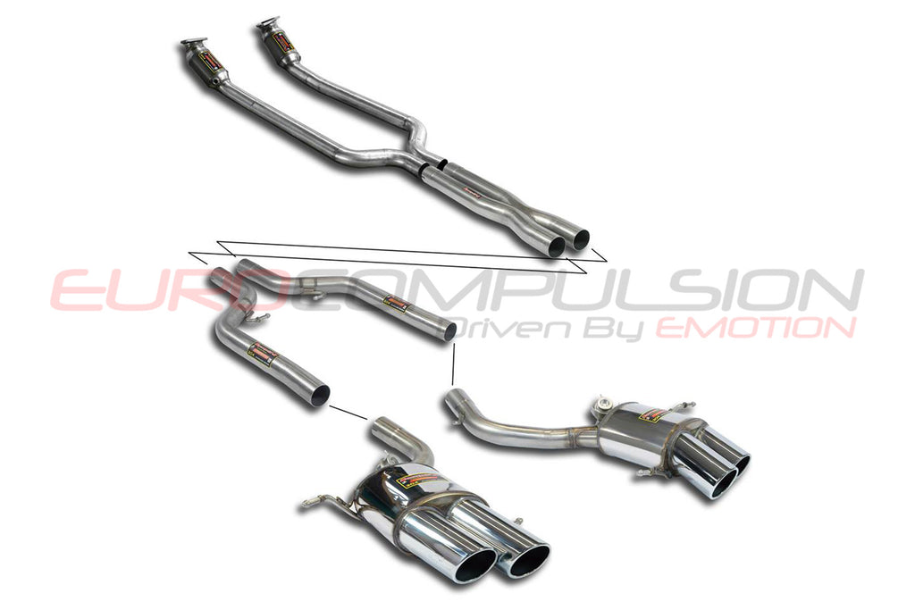 CAT-BACK EXHAUST SYSTEM (MASERATI GRANTURISMO S 4.7L)