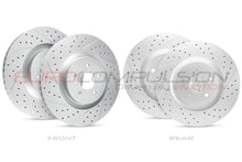 Load image into Gallery viewer, CARBON GEOMET X-DRILLED &amp; SLOTTED BRAKE ROTOR SETS (ALFA ROMEO GIULIA/STELVIO 2.0L)