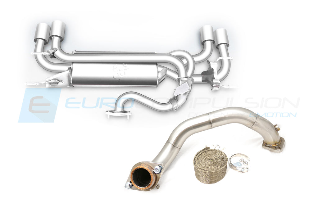 RECORD MONZA EXHAUST SYSTEM (FIAT 124 SPIDER/ABARTH)