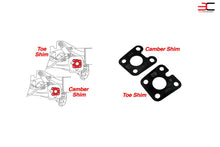 Load image into Gallery viewer, SPC TOE &amp; CAMBER KIT (24 SHIMS TOTAL) - EUROCOMPULSION
