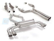 TURBO-BACK OR CAT-BACK SYSTEMS (ALFA ROMEO GIULIA 2.9L QV)